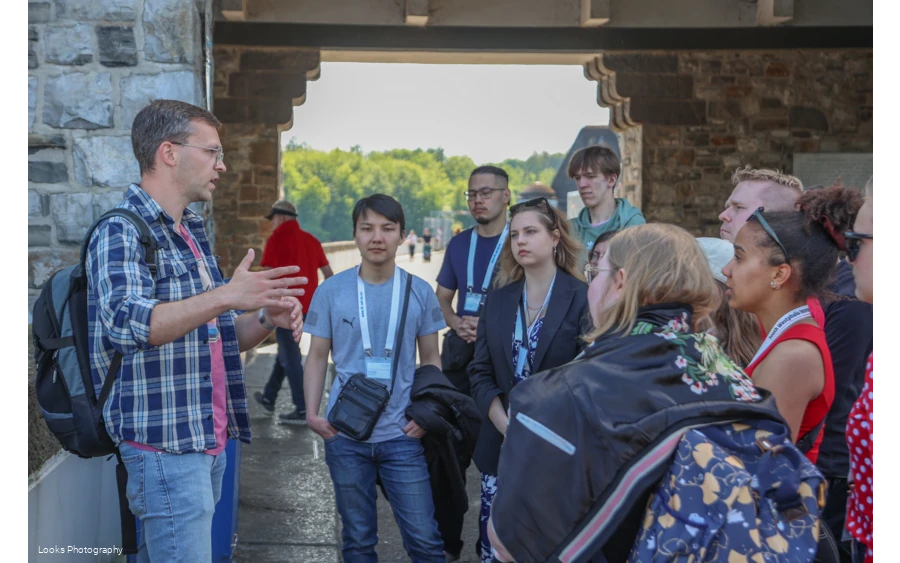 Gruppenführung Staumauer