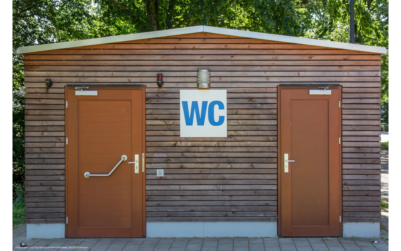 Platzhalter öffentliche Toiletten Möhnesee