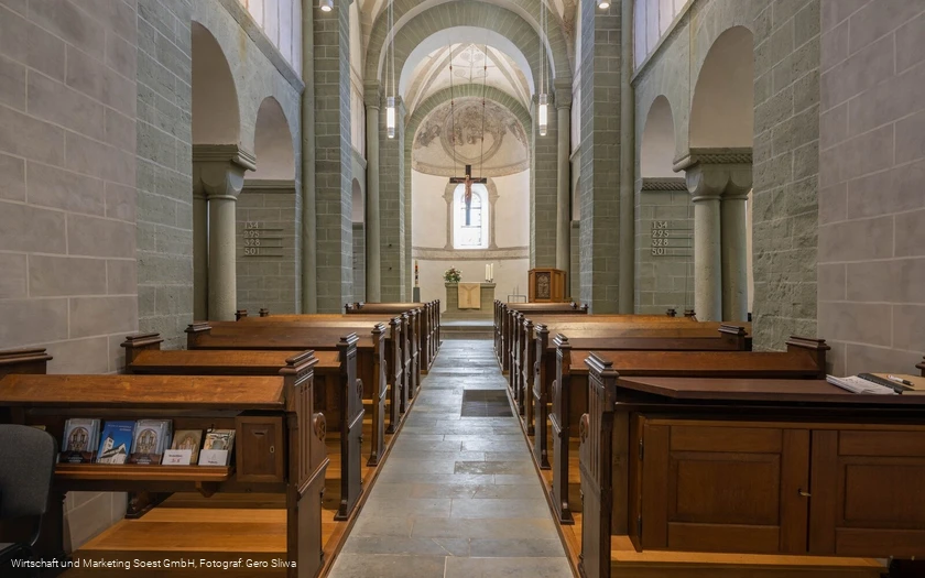 Innenansicht St. Andreaskirche Ostönnen
