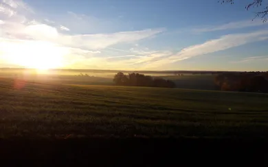 Sonnenuntergang Haarstrang