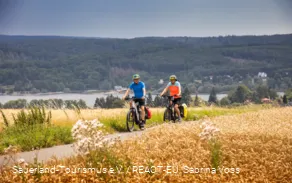 Radfahrer Felder Möhnesee