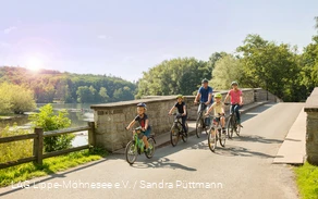 Unterwegs auf der Radroute WasserWegeWinkel.