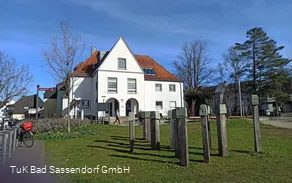 Stelen-Kunstwerk "50 Jahre Großgemeinde Bad Sassendorf"