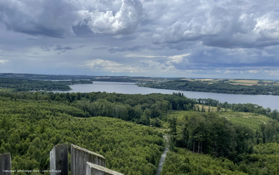 Blick vom Möhneseeturm