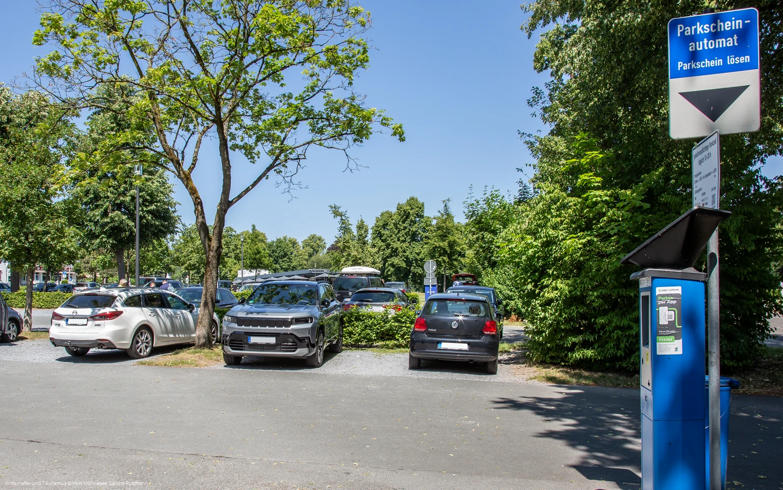 Parkplatz Möhnesee Körbecke