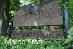 Drüggelter Kapelle Schild Holz